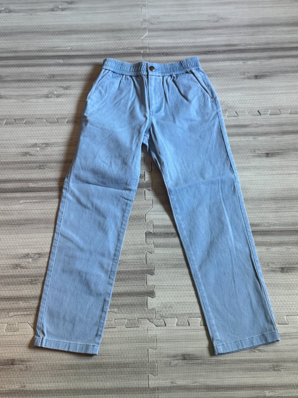 NWT Janie & Jack Boys Blue The Twill Trouser Pants